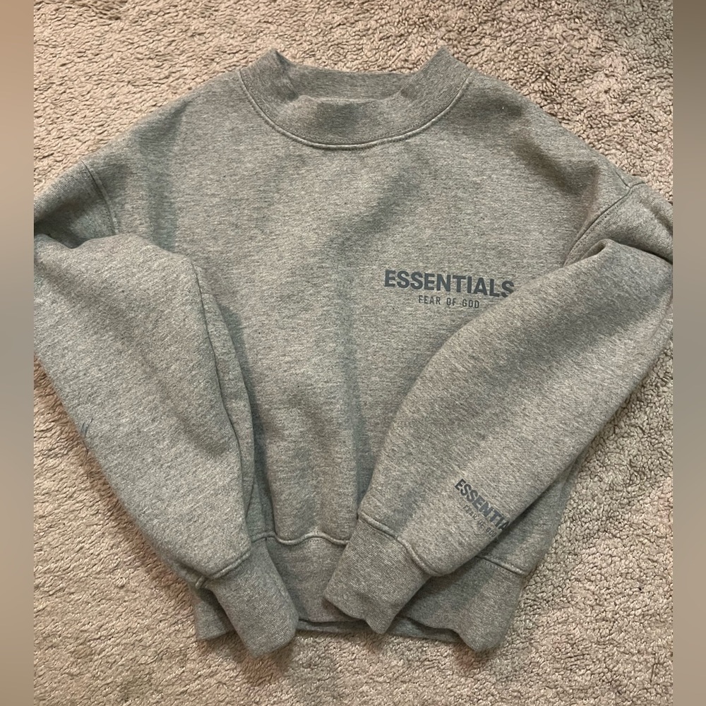Essentials Fear of God kid sweatshirt